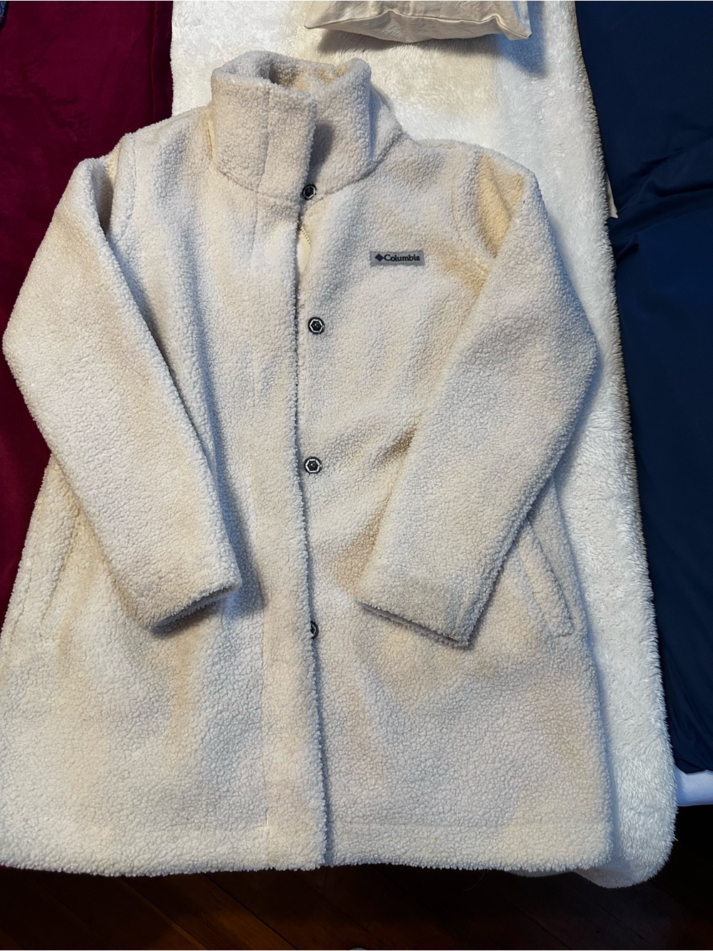 Columbia Cream Sherpa Jacket